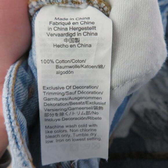 Madewell Womens Sz 23 Light Wash The Curvy Perfect Vintage Jean High Waist Jean - Picture 7 of 7